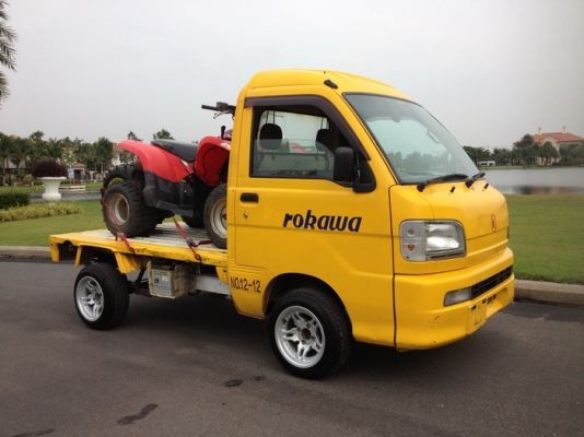 s200 หลังคาสูง หัวฉีด สีเหลืองได้ใจ ราคาไม่แรง