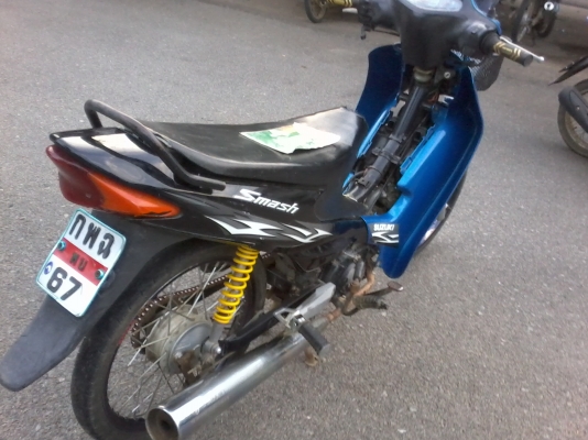 ขายsmash110คลัชมือ รถปี47/////ราคา6000บาท//////