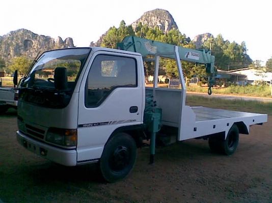 ขาย 6 ล้อ อีซูซุ NKR ติดเครน TADANO 2 ตัน 4 ปลอก 5 ตอน รถสวย พร้อมใช้