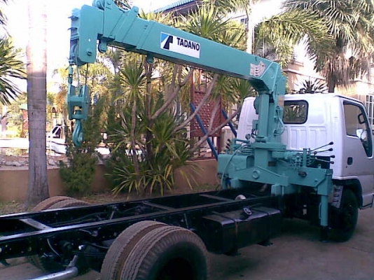 ขาย 6 ล้อ อีซูซุ NKR ติดเครน TADANO 2 ตัน 4 ปลอก 5 ตอน รถสวย พร้อมใช้