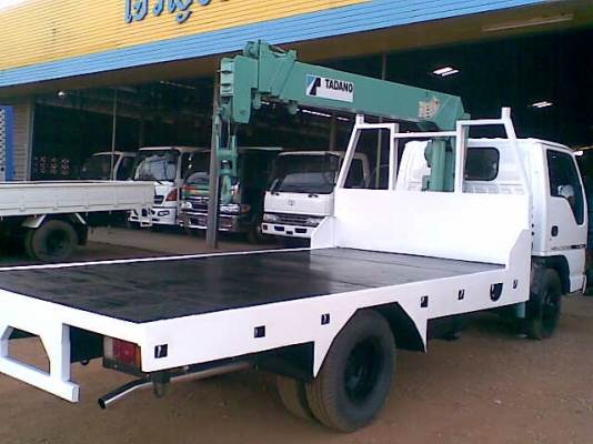 ขาย 6 ล้อ อีซูซุ NKR ติดเครน TADANO 2 ตัน 4 ปลอก 5 ตอน รถสวย พร้อมใช้