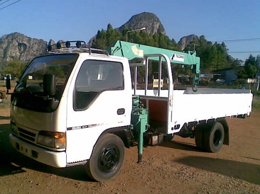 ขาย 6 ล้อ อีซูซุ NKR ติดเครน TADANO 2 ตัน 4 ปลอก 5 ตอน รถสวย พร้อมใช้