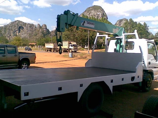 ขาย 6 ล้อ อีซูซุ NKR ติดเครน TADANO 2 ตัน 4 ปลอก 5 ตอน รถสวย พร้อมใช้