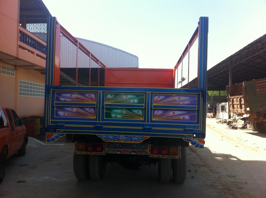 ขายรถบรรทุก 6 ล้อ (ดั้ม) อลูมิเนียม ฮีโน่ KR320 เครื่อง 150 แรงม้า หัวสิงห์ไฮเทค ยางดี คัสซีสวยมาก