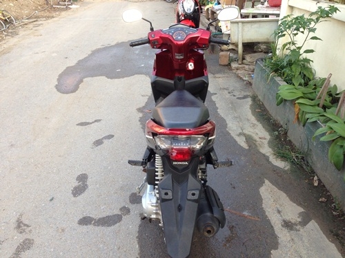 ขาย Honda click สีดำเเดงปี2554 ขาย Honda click สีดำเเดงปี2554
