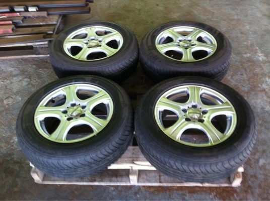 ขาย ล้้อแม็ก มือสอง 4 วง นำเข้าจากญี่ปุ่น