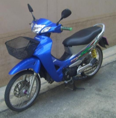 ขาย Honda Wave 125cc สีน้ำเงิน เทา จดทะเบียนปี48  พรบ.หมด พ.ค.56