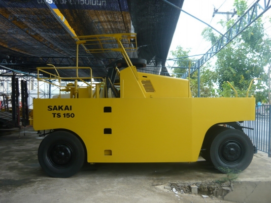 รถบด 9 ล้อยาง Sakai TS150 รถนอก นำเข้าจากญี่ปุ่น พร้อมลุยงานทุกสถานะ เอกสารครบพร้อมจัดไฟแนนท์