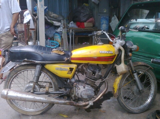 ขาย cg 110 6900 nobook ครับ รถจอดไม่ติด