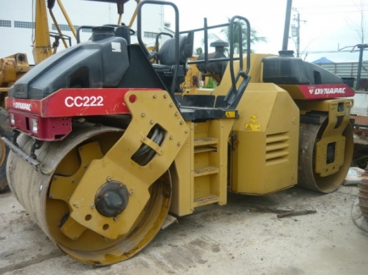 รถบด 7 ตัน Dynapac CC222 รถเก่านอก เครื่องยนตร์ ปั๊มเยี่ยม ชม.การทำงาน 4000 ชม. พร้อมลุยงานทุกสถานะ รถบด 7 ตัน Dynapac CC222 รถเก่านอก เครื่องยนตร์ ปั๊มเยี่ยม ชม.การทำงาน 4000 ชม. พร้อมลุยงานทุกสถานะ