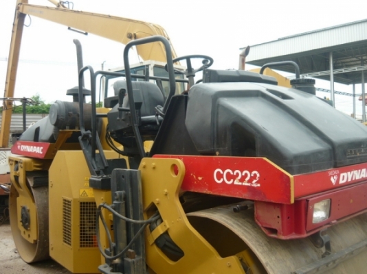 รถบด 7 ตัน Dynapac CC222 รถเก่านอก เครื่องยนตร์ ปั๊มเยี่ยม ชม.การทำงาน 4000 ชม. พร้อมลุยงานทุกสถานะ รถบด 7 ตัน Dynapac CC222 รถเก่านอก เครื่องยนตร์ ปั๊มเยี่ยม ชม.การทำงาน 4000 ชม. พร้อมลุยงานทุกสถานะ