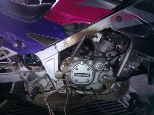 kawasaki kr 150 cc ขับได้ ทีเดียวติด