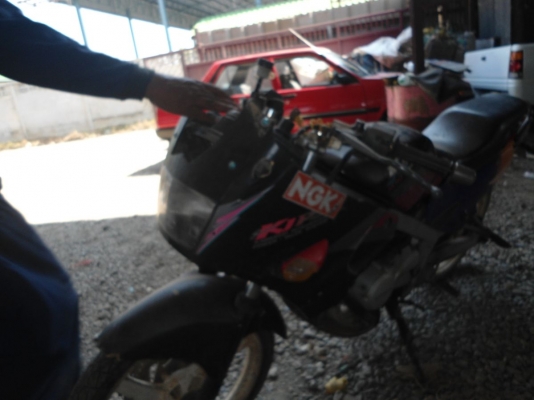 kawasaki kr 150 cc ขับได้ ทีเดียวติด