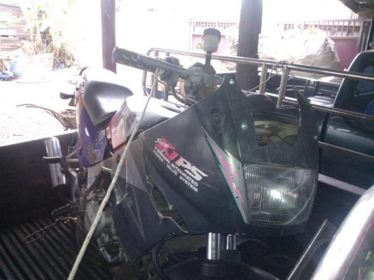 kawasaki kr 150 cc ขับได้ ทีเดียวติด