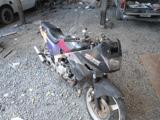 kawasaki kr 150 cc ขับได้ ทีเดียวติด