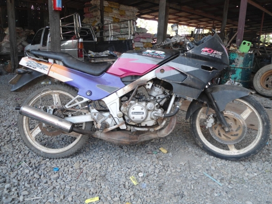 kawasaki kr 150 cc ขับได้ ทีเดียวติด