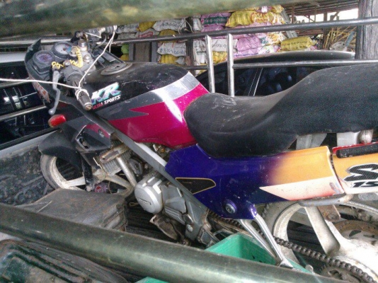 kawasaki kr 150 cc ขับได้ ทีเดียวติด