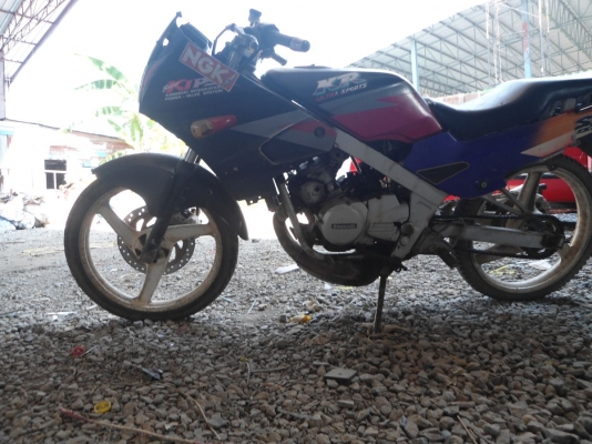 kawasaki kr 150 cc ขับได้ ทีเดียวติด