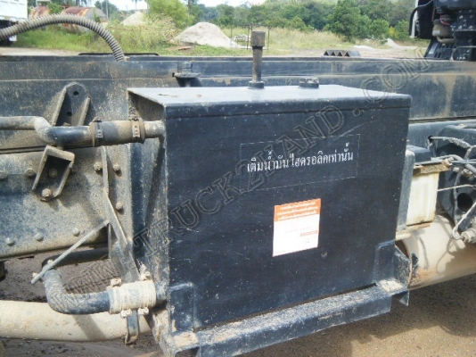 รถบรรทุก 10 ล้อดั๊มพ์ ยี่ห้อ HINO MEGA 320 แรงม้า มีหัวลำโพงระบบลากจูง