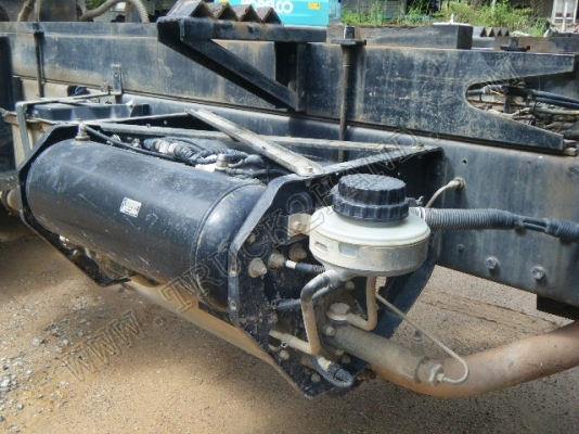 รถบรรทุก 10 ล้อดั๊มพ์ ยี่ห้อ HINO MEGA 320 แรงม้า มีหัวลำโพงระบบลากจูง