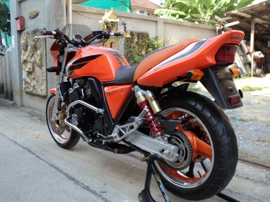 ((มือ1เมืองไทย)) CB400sf ปี98/เวอร์ชั่นSบลักแดงคาบูไฟฟ้าสวยกริ๊บ