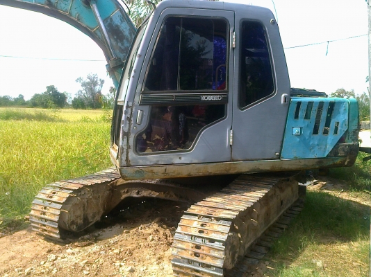 KOBELCO MARK III SK-100 สภาพดีพร้อมใช้งาน เครื่องเดิมปั๊มเดิมทำงานดี ไฟฟ้าตัด บูมอาร์มมีปะ ช่วงล่างพร้อมใช้งาน เอกสารสัญญาซื้อขายครับ