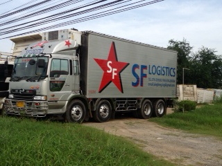 มาเเล้วๆ HINO Profia 320 hp ตู้ทำความเย็น ปี 53
