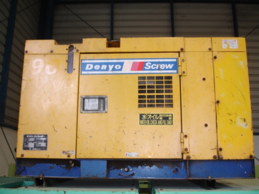 ปั้มลม Denyo ขนาด 90 และ 130 cfm สภาพดีมาก ราคาไม่แพงครับ