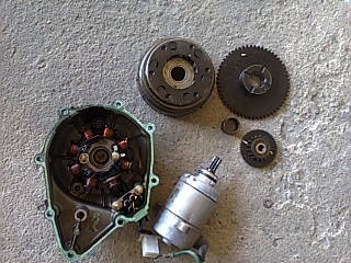 ขาย ชุดสตาทมือ เวฟ125  ครบสวยจัด  3000 บาท