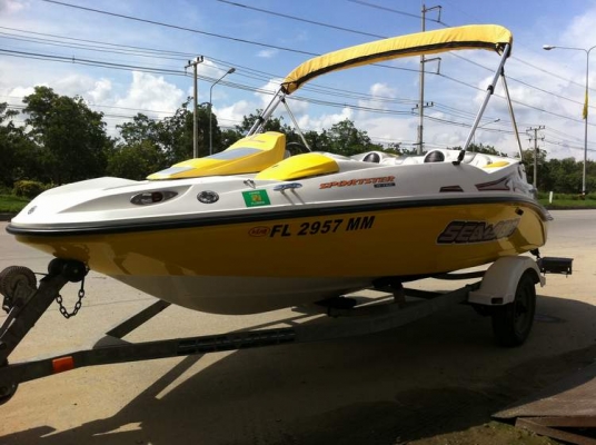 ขายถูก SeaDoo Jet Boat  ปี 04 พร้อมเทเลอร์