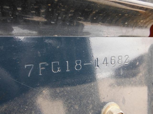 ขายฟอร์คลิฟต์ TOYOTA 7FG15 1.5 T เสายกสูง 3 M   ใช้มา 412 ช.ม นำเข้าจากญี่ปุ่น ขอบคุณมากครับพี่รุ่งพรรณ จ.ขอนแก่น !!!