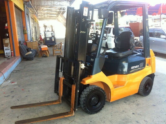 ขายฟอร์คลิฟต์ TOYOTA 7FG15 1.5 T เสายกสูง 3 M   ใช้มา 412 ช.ม นำเข้าจากญี่ปุ่น ขอบคุณมากครับพี่รุ่งพรรณ จ.ขอนแก่น !!!