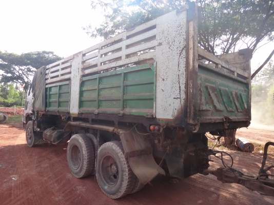 ขาย สิบล้อสองเพลาดั้มพ์ พ่วง  แม่-ลูก  HINO  FM  2K  NMD  เครื่อง  K13D   กระบะสามมิตร แม่-ลูก  พร้อมใช้งานทันที