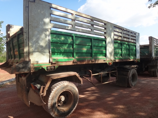 ขาย สิบล้อสองเพลาดั้มพ์ พ่วง  แม่-ลูก  HINO  FM  2K  NMD  เครื่อง  K13D   กระบะสามมิตร แม่-ลูก  พร้อมใช้งานทันที