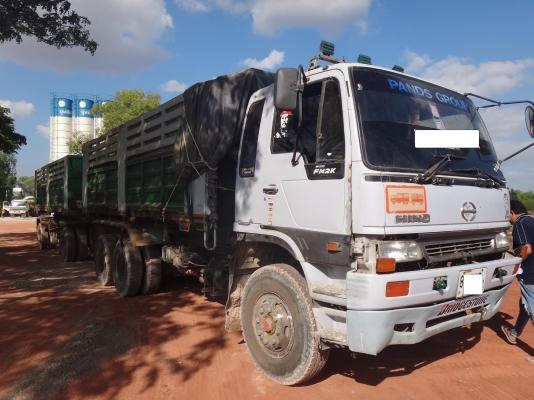 ขาย สิบล้อสองเพลาดั้มพ์ พ่วง  แม่-ลูก  HINO  FM  2K  NMD  เครื่อง  K13D   กระบะสามมิตร แม่-ลูก  พร้อมใช้งานทันที