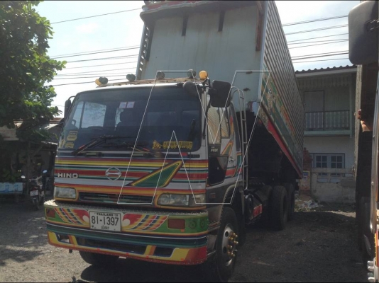 ขาย พ่วง 18 ล้อ / ฮีโน่ 2K 240 แรง สมอเงิน / ดั๊มแม่-ดั๊มลูก เกษตร อู่ ฮวดการช่าง / ปี 2543