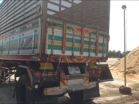 ขาย พ่วง 18 ล้อ / ฮีโน่ 2K 240 แรง สมอเงิน / ดั๊มแม่-ดั๊มลูก เกษตร อู่ ฮวดการช่าง / ปี 2543