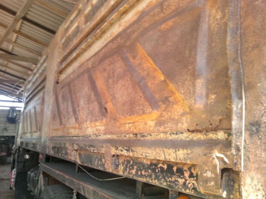 รถฮีโน่ 10 ล้อดั๊ม  FM3M  240 แรงม้า ( ขายแม่ลูก )