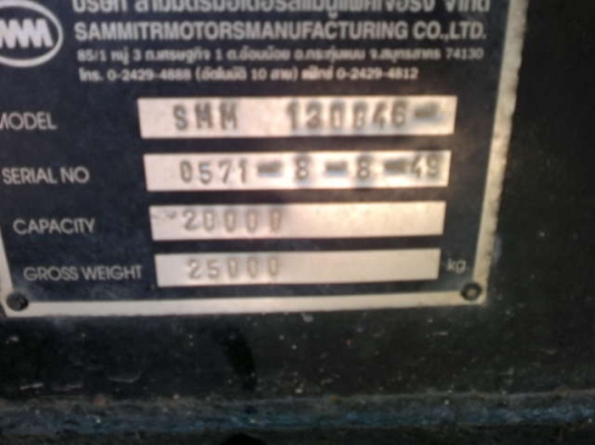 รถฮีโน่ 10 ล้อดั๊ม  FM3M  240 แรงม้า ( ขายแม่ลูก )