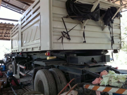 รถฮีโน่ 10 ล้อดั๊ม  FM3M  240 แรงม้า ( ขายแม่ลูก )