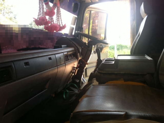 รถฮีโน่ 10 ล้อดั๊ม  FM3M  240 แรงม้า ( ขายแม่ลูก )