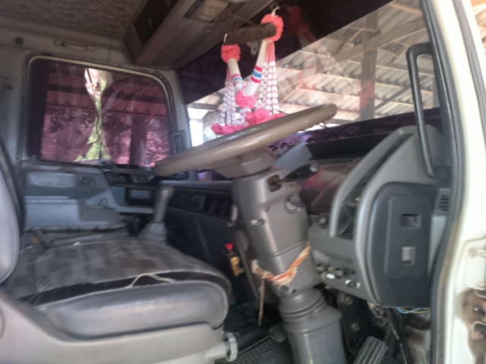 รถฮีโน่ 10 ล้อดั๊ม  FM3M  240 แรงม้า ( ขายแม่ลูก )