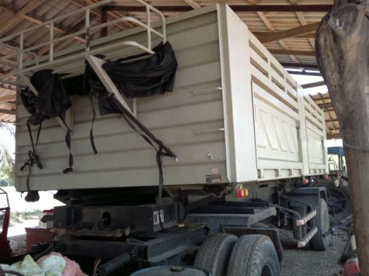 รถฮีโน่ 10 ล้อดั๊ม  FM3M  240 แรงม้า ( ขายแม่ลูก )