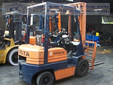 ขายรถ โฟล์คลิฟท์ TOYOTA รุ่น 5-FD15 ขายรถ โฟล์คลิฟท์ TOYOTA รุ่น 5-FD15