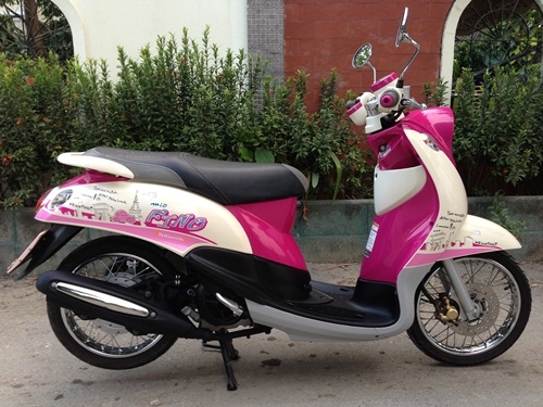 ขายnew-finoสีชมพูขาว ปี2555