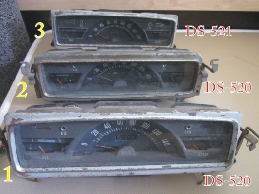 (จัดส่งให่คุณกาญจนพงศ์เรียบร้อยแล้วนะคับ)เรือนไมล์กระบะ Datsun 520 และ 521 เก่าเก็บ ราคาถูก