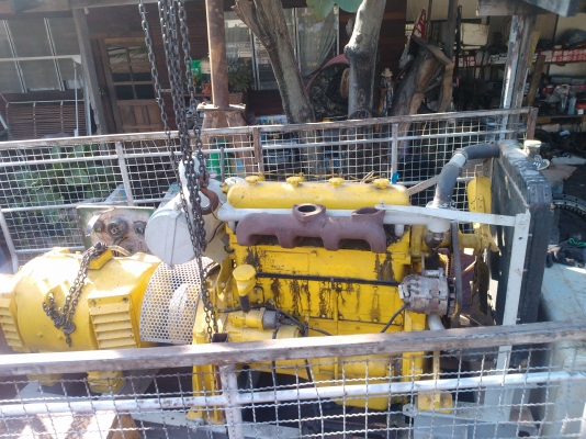 ขายด่วนขายถูกเครื่องปั่นไฟ ขนาด75kva