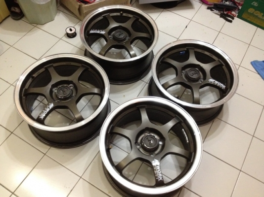 ขายแม็กซ์มือ2 SSR ขอบ 15 4รู100 ราคา 5300 บาท ราคาถูกกกกกก