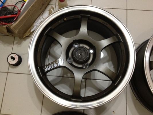 ขายแม็กซ์มือ2 SSR ขอบ 15 4รู100 ราคา 5300 บาท ราคาถูกกกกกก