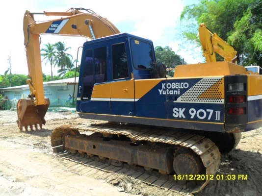 Kobelco SK200_Mark_ 907 เอวใหม่ ไฟฟ้าเต็มตามรุ่น,แอร์เย็น,เอกสารเล่ม